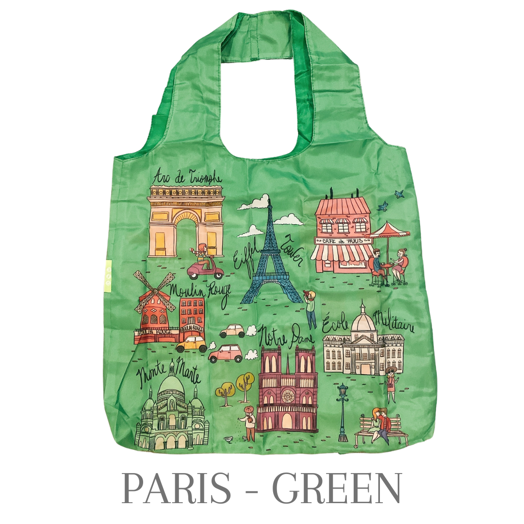 SAC People Reusable Bags. Cities Collection – EZ Home Ideas