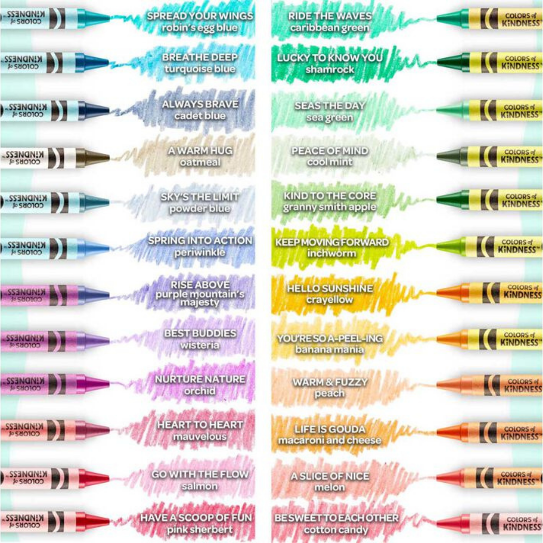 Crayola Rainbow Inspiration Case 140pcs