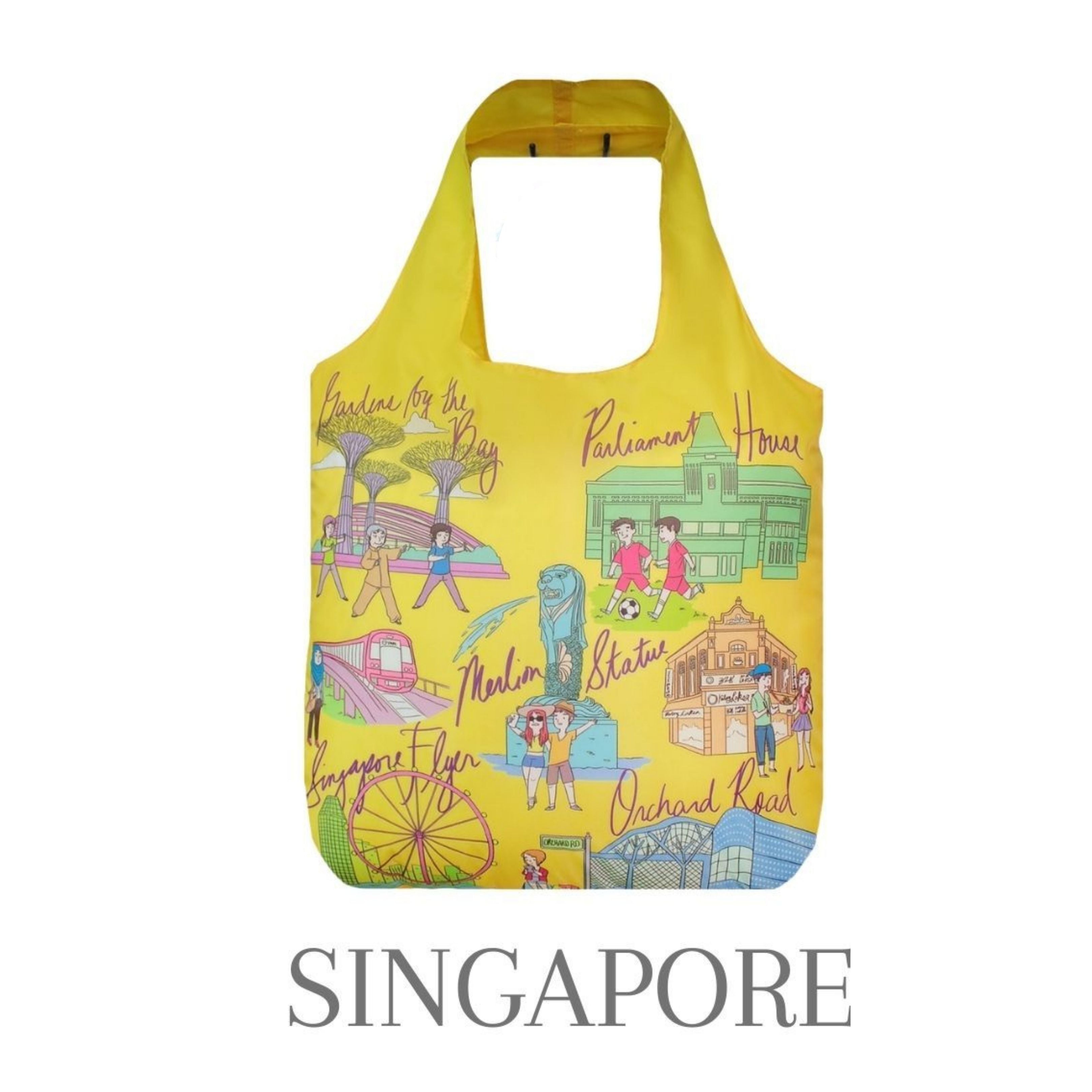 SAC People Reusable Bags. Cities Collection – EZ Home Ideas